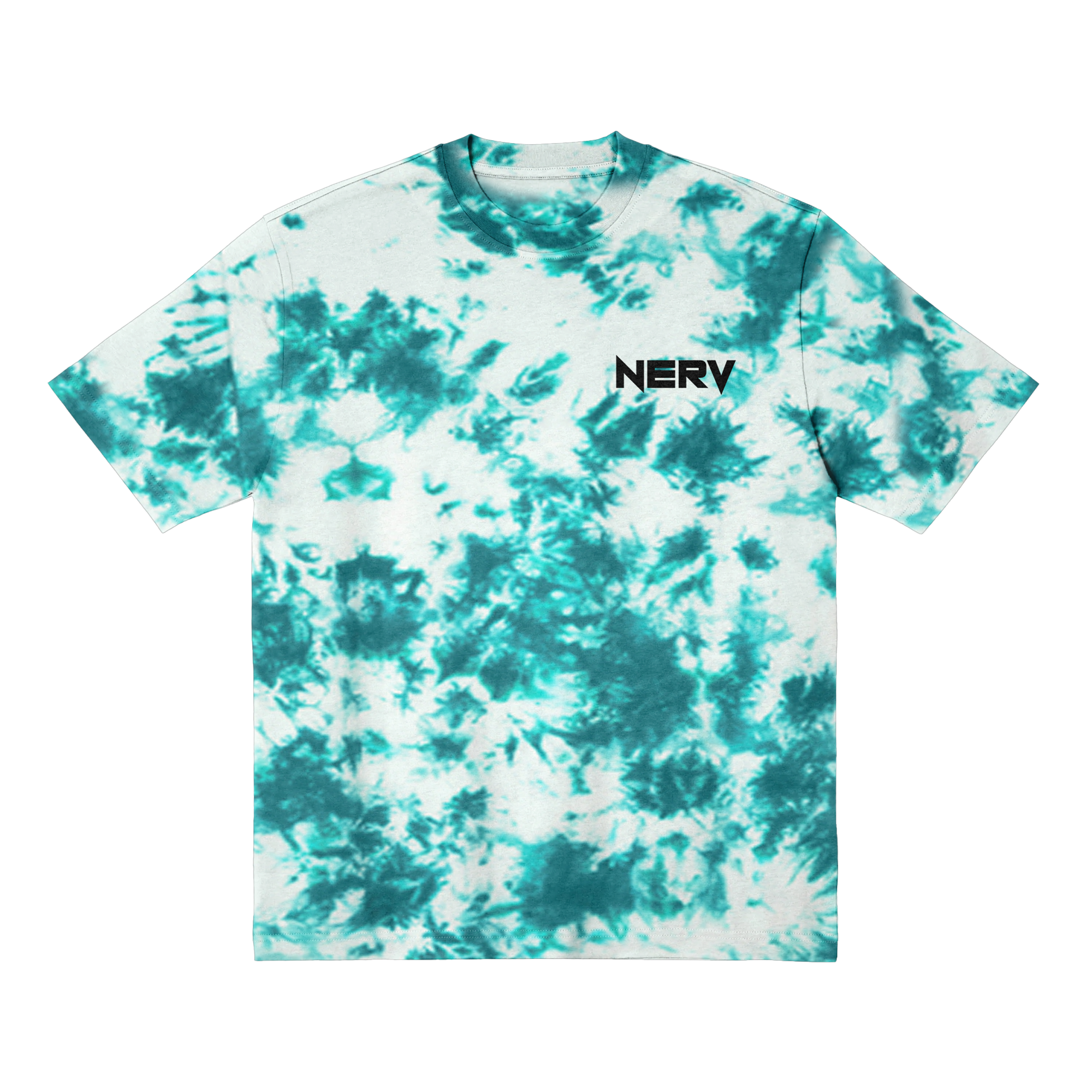 Logo Teal Dye Tee